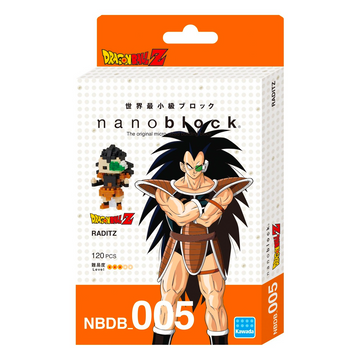 Nanoblock: Dragon Ball Z - Raditz - Bards & Cards