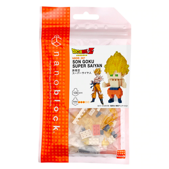 Nanoblock: Dragon Ball Z - Series Super Saiyan Goku - Bards & Cards