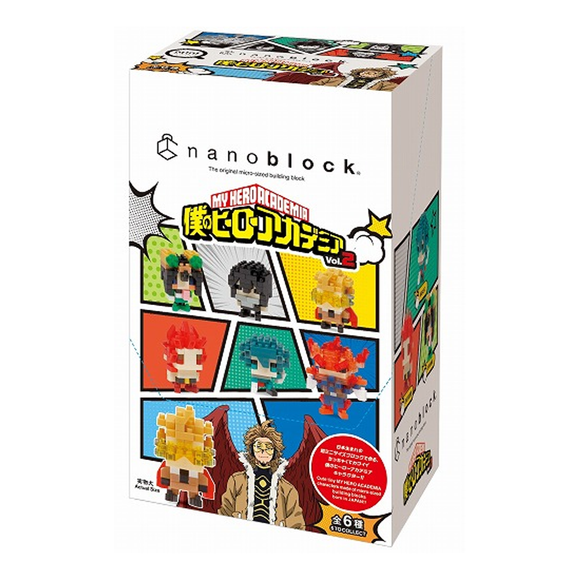 Nanoblock: Mininano Series: My Hero Academia Vol. 1 Box of 6 - Bards & Cards