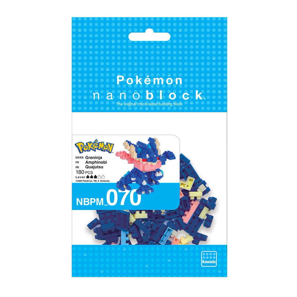 Nanoblock: Pokémon Series - Greninja - 0