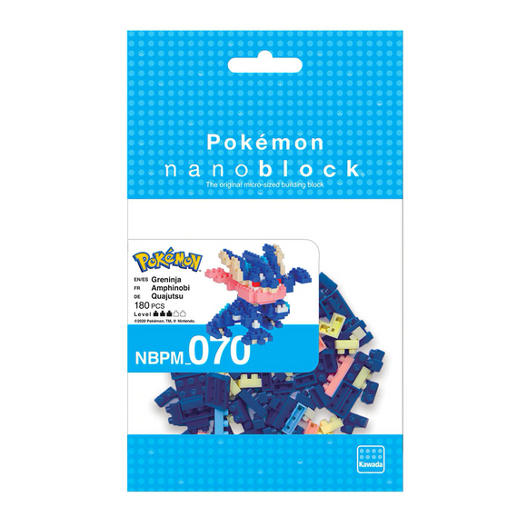Nanoblock: Pokémon Series - Greninja - Bards & Cards
