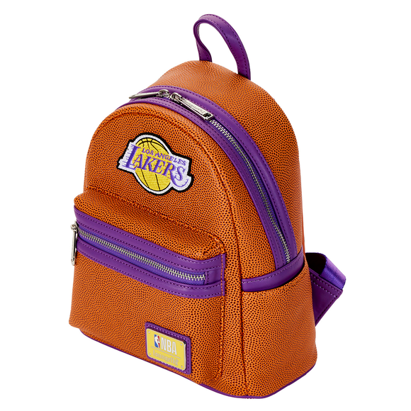 Loungefly: NBA LA Lakers Basketball Mini Backpack - Bards & Cards