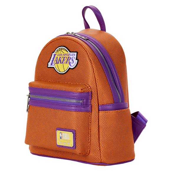 Loungefly: NBA LA Lakers Basketball Mini Backpack - Bards & Cards