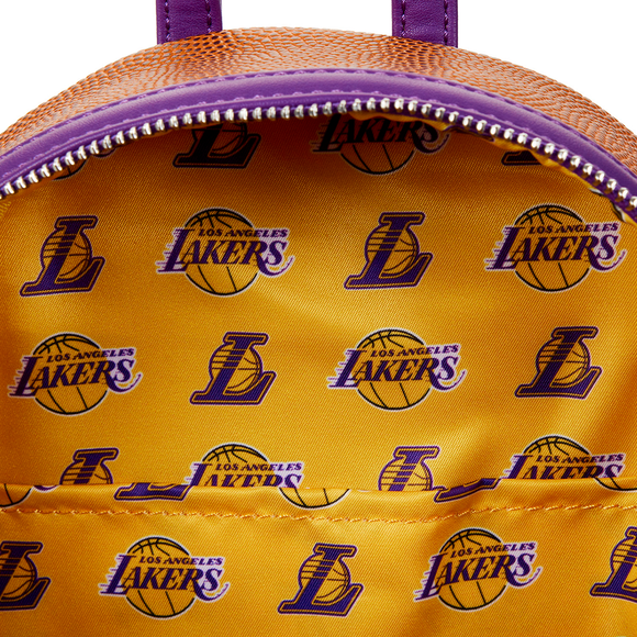 Loungefly: NBA LA Lakers Basketball Mini Backpack - Bards & Cards