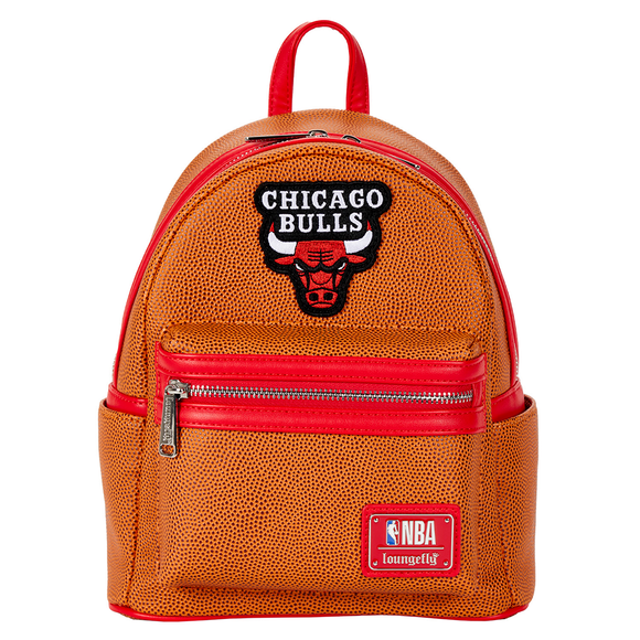 Loungefly: NBA Chicago Bulls Basketball Mini Backpack - Bards & Cards