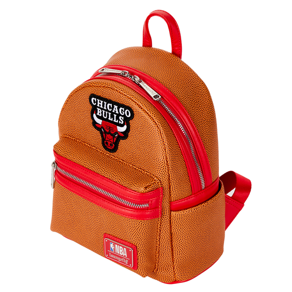 Loungefly: NBA Chicago Bulls Basketball Mini Backpack - Bards & Cards