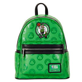 Loungefly: NBA Boston Celtics Debossed Logo Mini Backpack - Bards & Cards