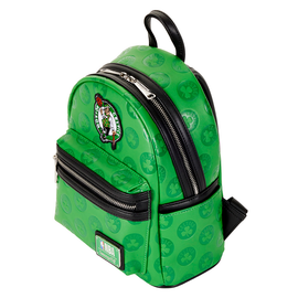 Loungefly: NBA Boston Celtics Debossed Logo Mini Backpack - Bards & Cards