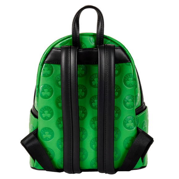 Loungefly: NBA Boston Celtics Debossed Logo Mini Backpack - Bards & Cards