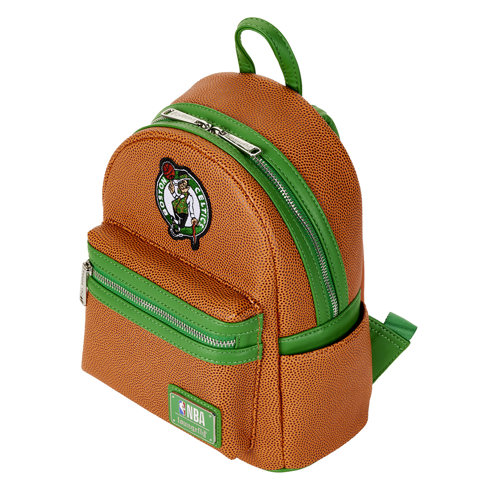 Loungefly: NBA Boston Celtics Basketball Mini Backpack - 0