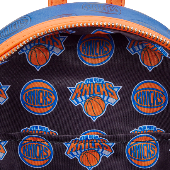 Loungefly: NBA NY Knicks Debossed Logo Mini Backpack - Bards & Cards