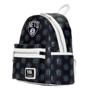 Loungefly: NBA Brooklyn Nets Debossed Logo Mini Backpack - Bards & Cards