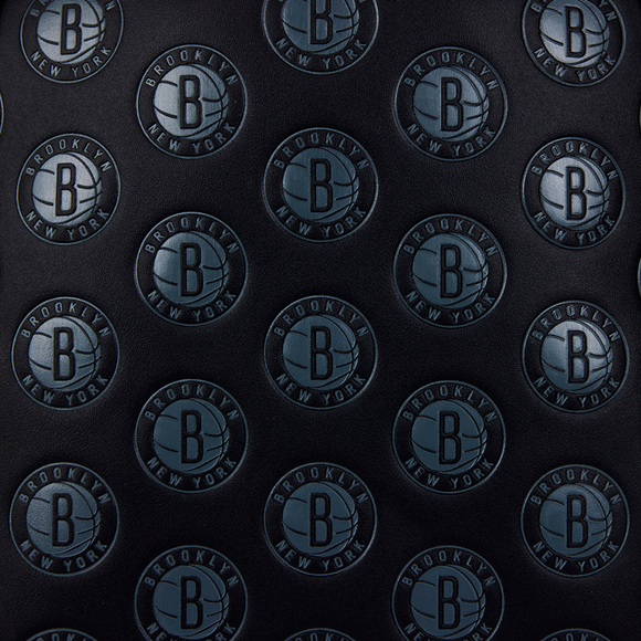 Loungefly: NBA Brooklyn Nets Debossed Logo Mini Backpack - Bards & Cards