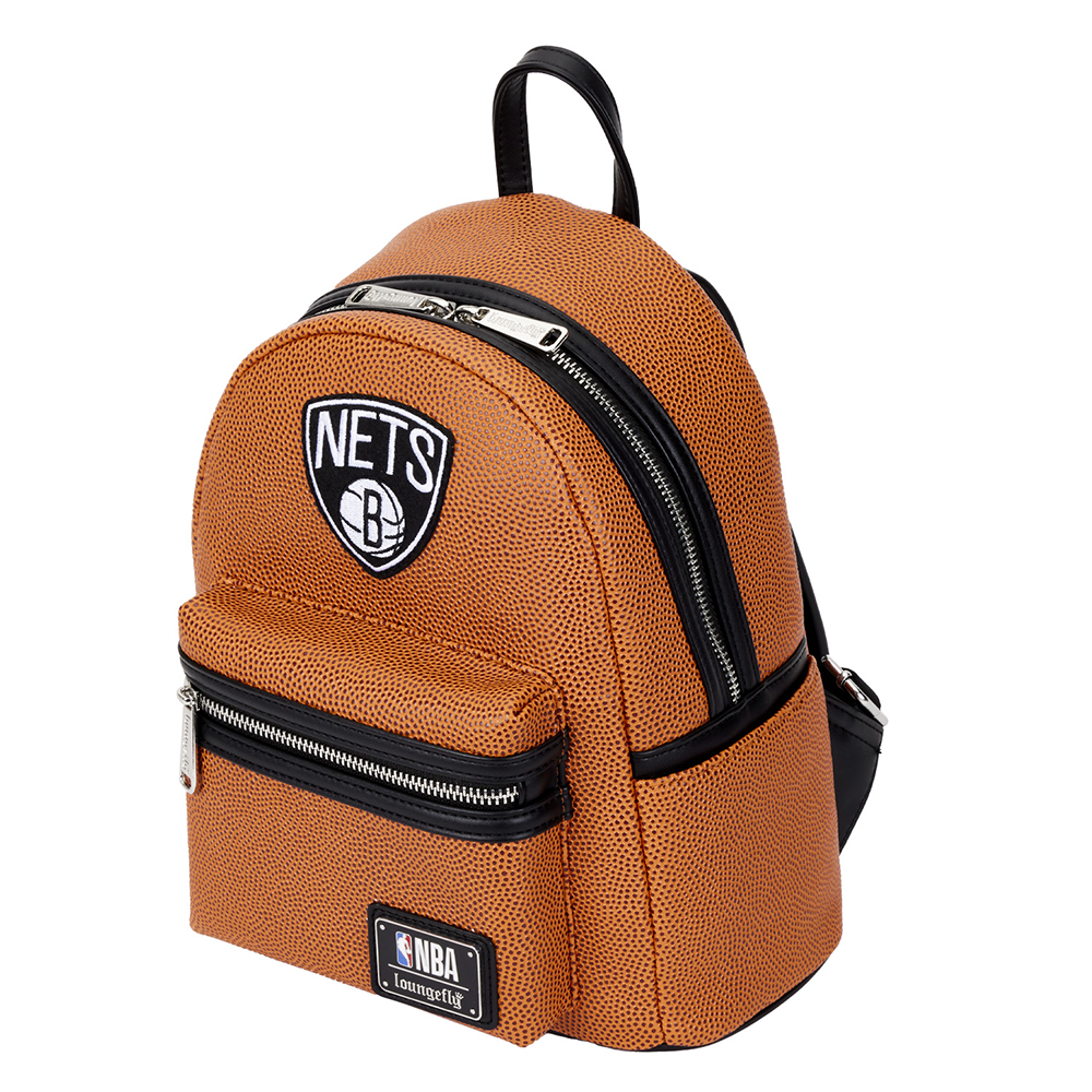 Loungefly: NBA Brooklyn Nets Basketball Mini Backpack - 0