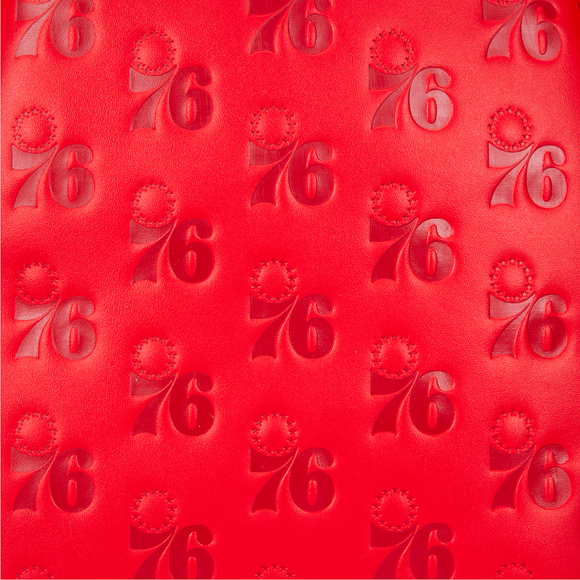 Loungefly: NBA Philly 76ers Debossed Logo Mini Backpack - Bards & Cards