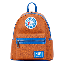 Loungefly: NBA Philly 76ers Basketball Mini Backpack - Bards & Cards