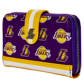 Loungefly: NBA LA Lakers Logo Snap Wallet - Bards & Cards
