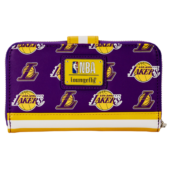 Loungefly: NBA LA Lakers Logo Snap Wallet - Bards & Cards
