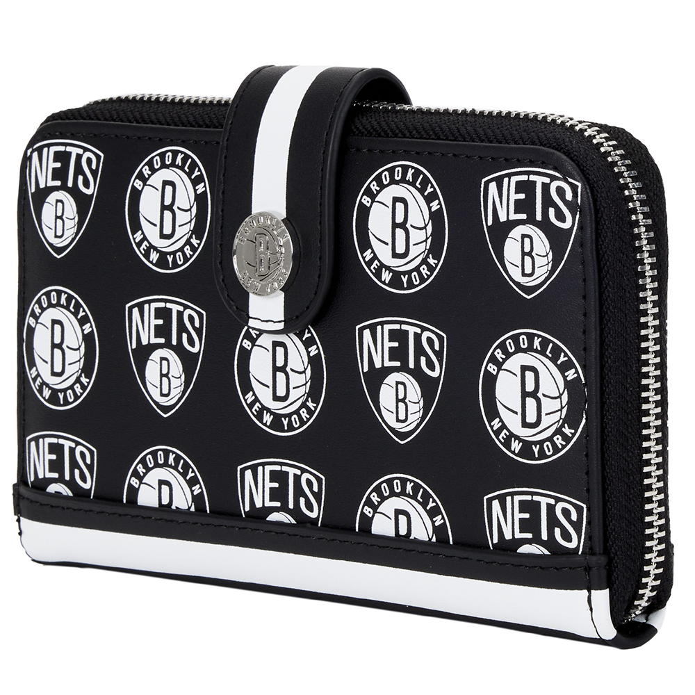 Loungefly: NBA Brooklyn Nets Logo Wallet - 0