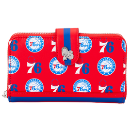 Loungefly: NBA Philly 76ers Logo Wallet - Bards & Cards