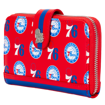Loungefly: NBA Philly 76ers Logo Wallet - Bards & Cards