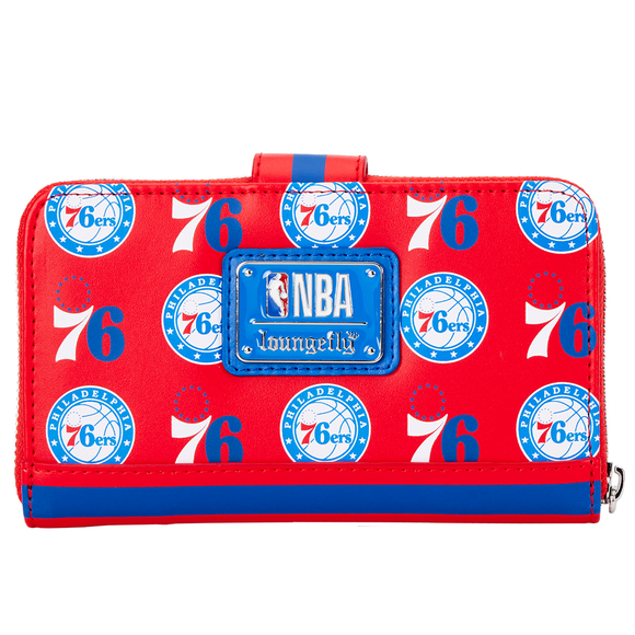 Loungefly: NBA Philly 76ers Logo Wallet - Bards & Cards