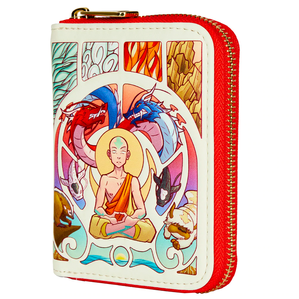 Loungefly: Avatar: The Last Airbender - Aang Mediation Zip Around Wallet - 0