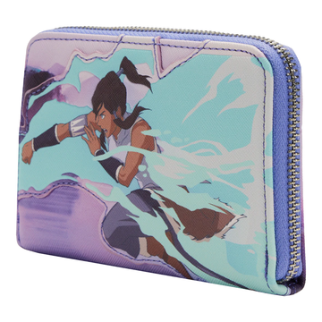 Loungefly: Legend Of Korra - Team Korra Zip Around Wallet - Bards & Cards