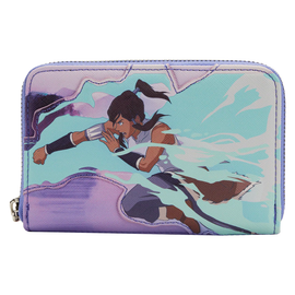 Loungefly: Legend Of Korra - Team Korra Zip Around Wallet - Bards & Cards