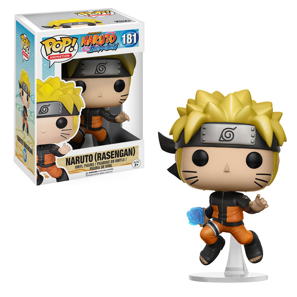 Funko POP! Naruto Shippuden - Naruto (Rasengan) Vinyl Figure #181 - Bards & Cards