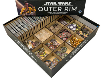 Outer Rim Board Game Organizer Insert - Bards & Cards