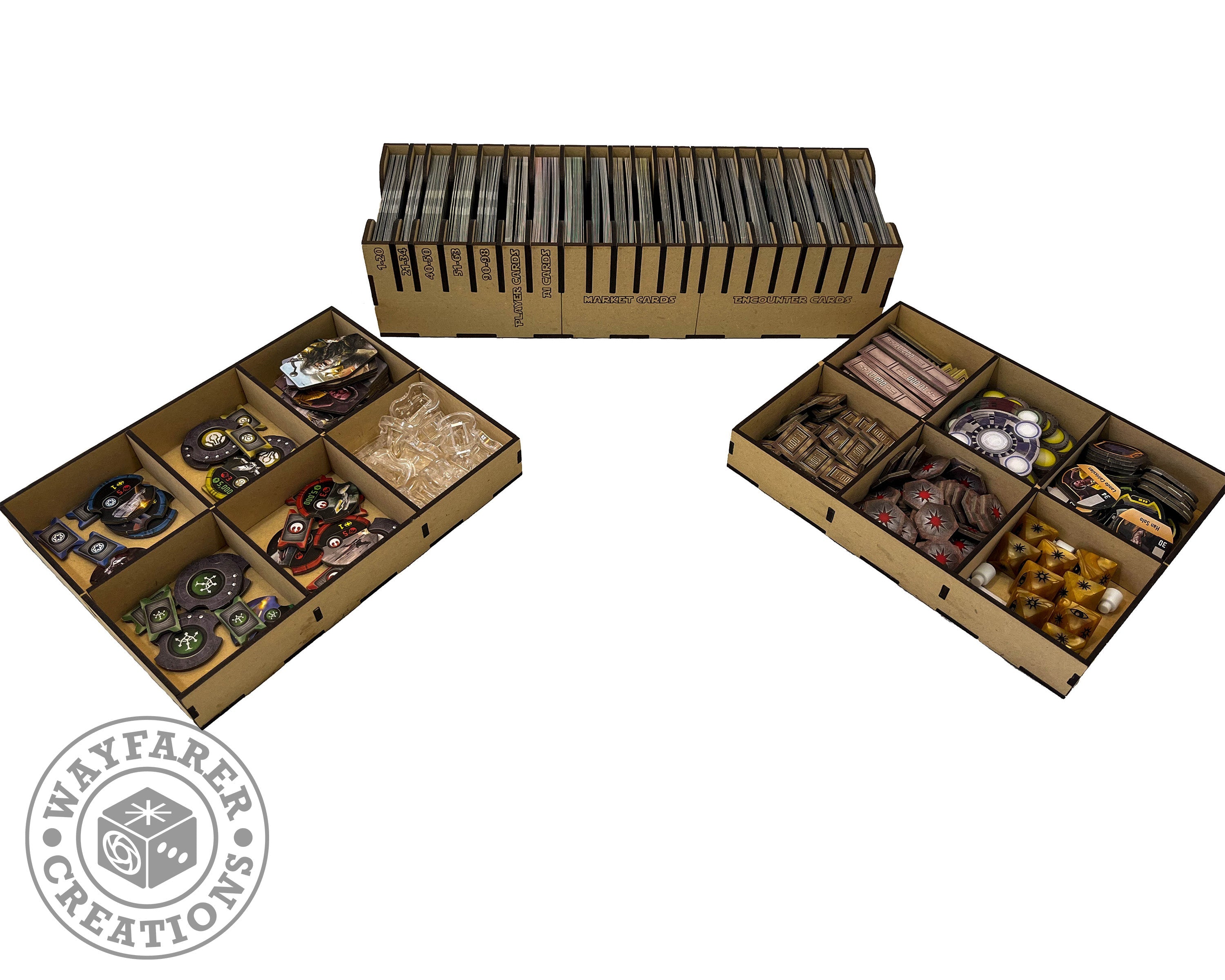 Outer Rim Board Game Organizer Insert - 0