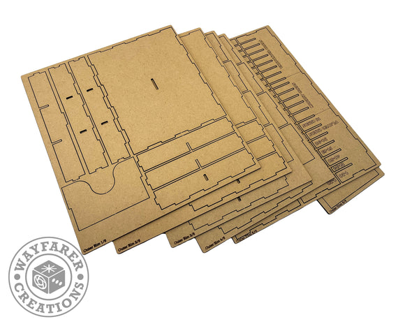 Outer Rim Board Game Organizer Insert - Bards & Cards