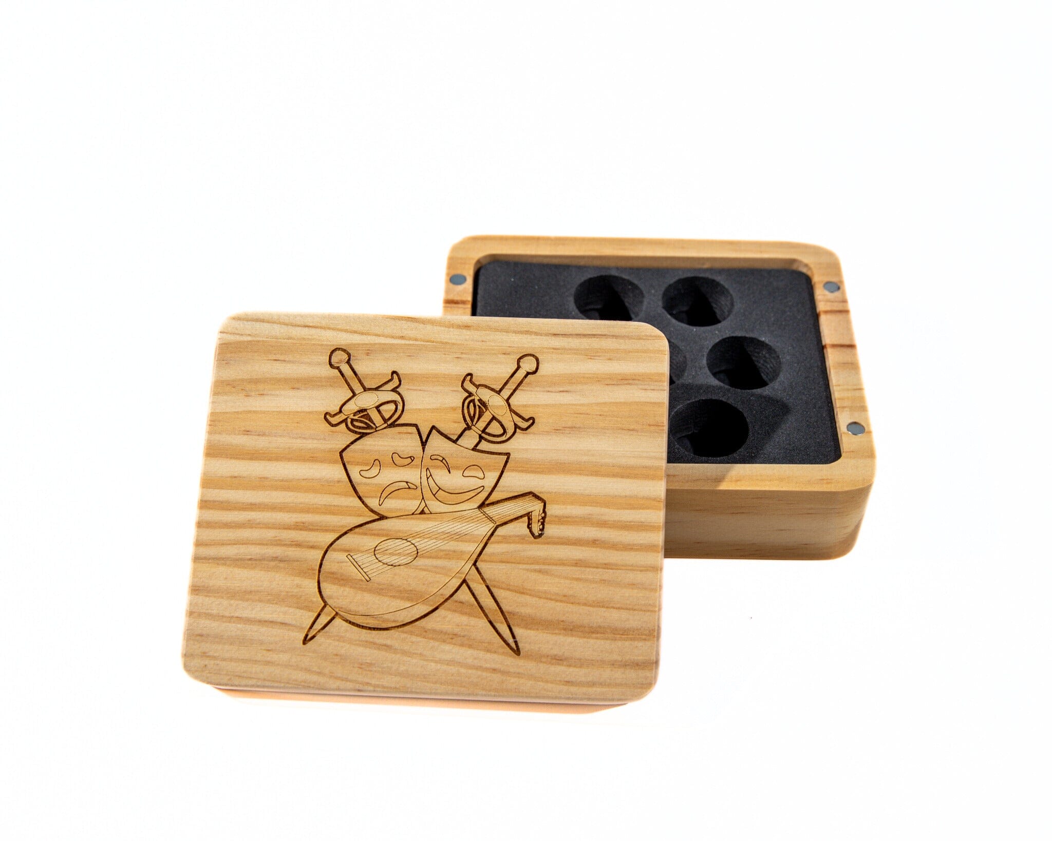 Bard Wooden Dice Case - Bards & Cards