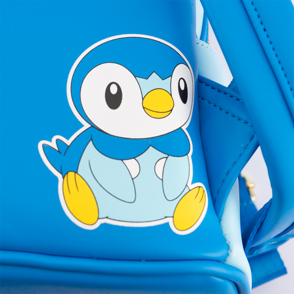 Loungefly: Pokemon - Piplup Cosplay Mini Backpack - Bards & Cards