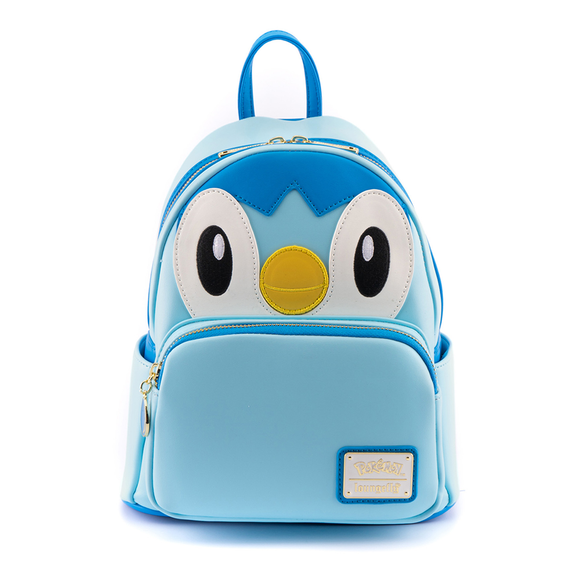 Loungefly: Pokemon - Piplup Cosplay Mini Backpack - Bards & Cards