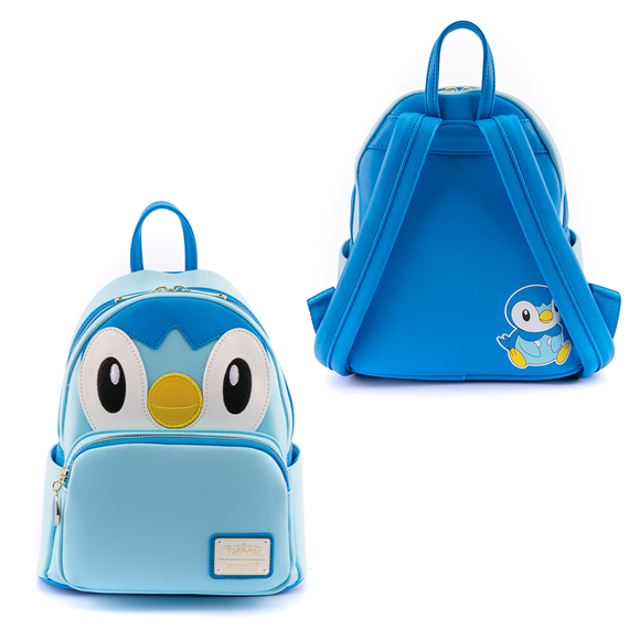 Loungefly: Pokemon - Piplup Cosplay Mini Backpack - Bards & Cards