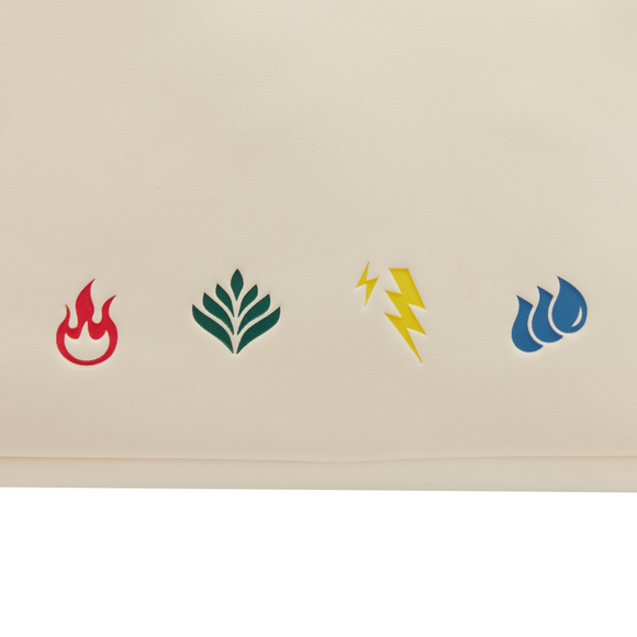 Loungefly: Pokemon - Elements Triple Pocket Mini Backpack - Bards & Cards