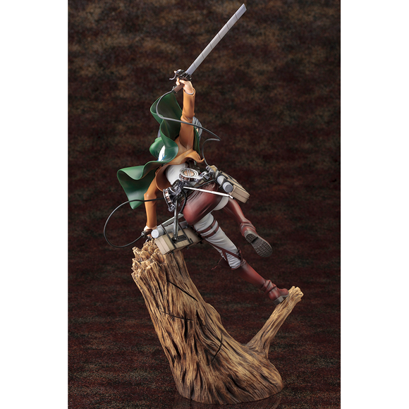 KOTOBUKIYA ARTFX J: Attack on Titan - Mikasa Ackerman Renewal Package Ver. 1/7 Scale Figure - Bards & Cards