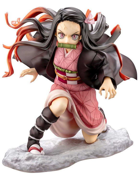 KOTOBUKIYA ARTFX J: Demon Slayer - Nezuko Kamado - Bards & Cards
