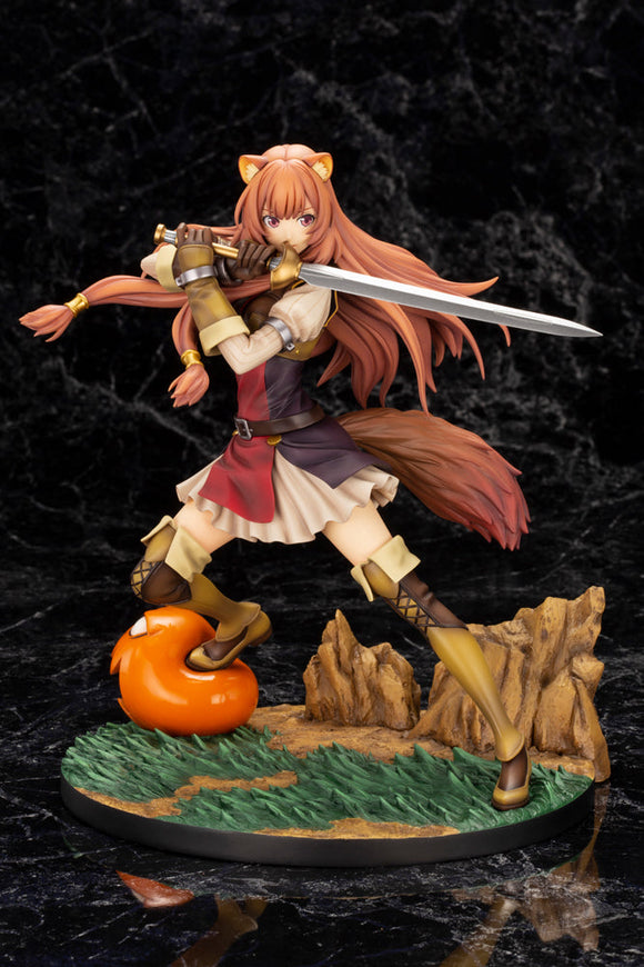 KOTOBUKIYA Ani*Statue: The Rising Of The Shield Hero - Raphtalia 1/7 Scale Figure - Bards & Cards