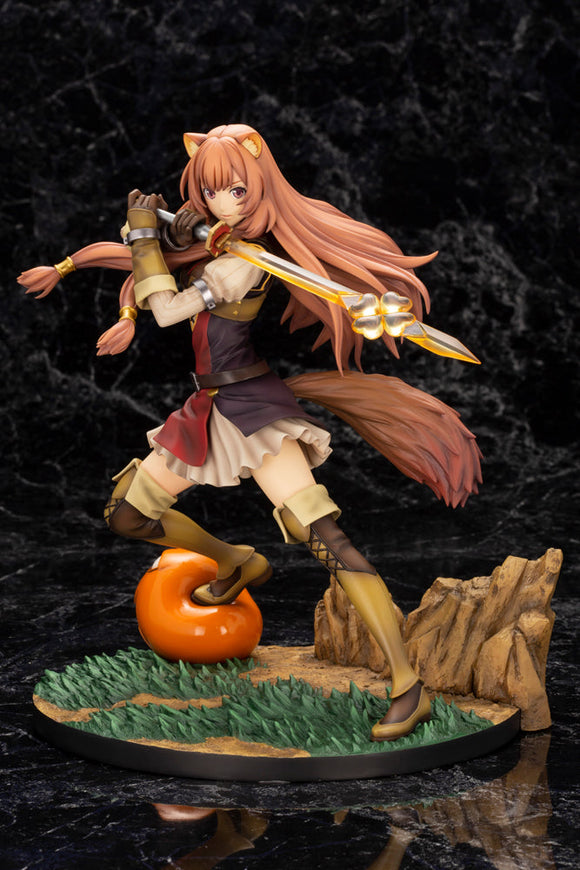 KOTOBUKIYA Ani*Statue: The Rising Of The Shield Hero - Raphtalia 1/7 Scale Figure - Bards & Cards