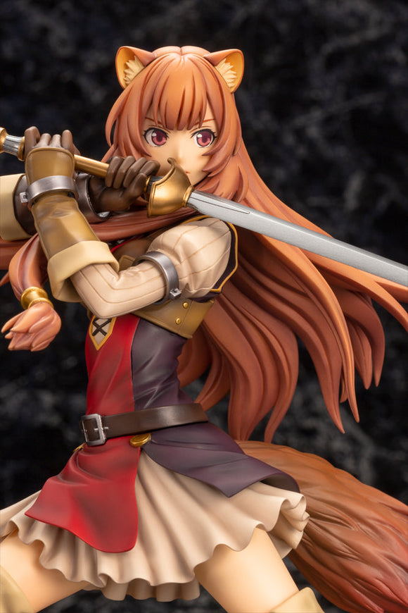 KOTOBUKIYA Ani*Statue: The Rising Of The Shield Hero - Raphtalia 1/7 Scale Figure - Bards & Cards