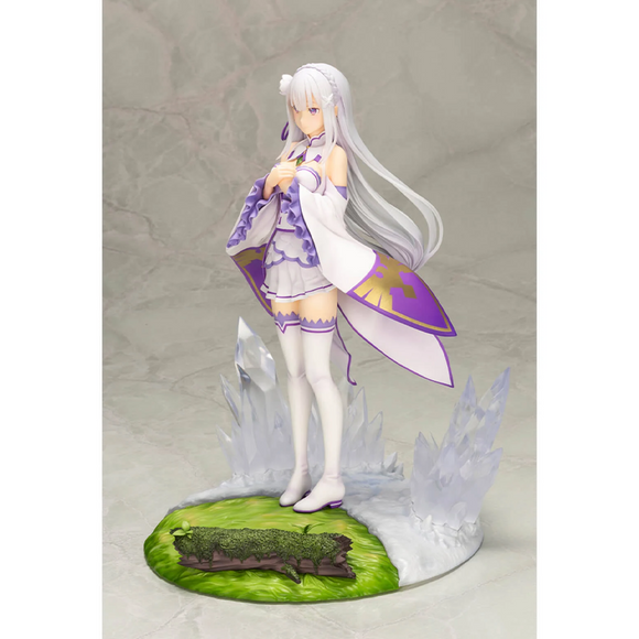 KOTOBUKIYA: Re:Zero Starting Life in Another World - Emilia (Memory's Journey) 1/7 Scale Figure - Bards & Cards