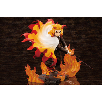 KOTOBUKIYA ARTFX J: Demon Slayer: Kimetsu no Yaiba - Kyojuro Rengoku - Bards & Cards