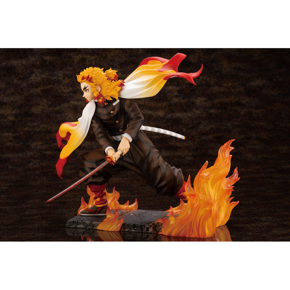 KOTOBUKIYA ARTFX J: Demon Slayer: Kimetsu no Yaiba - Kyojuro Rengoku - Bards & Cards