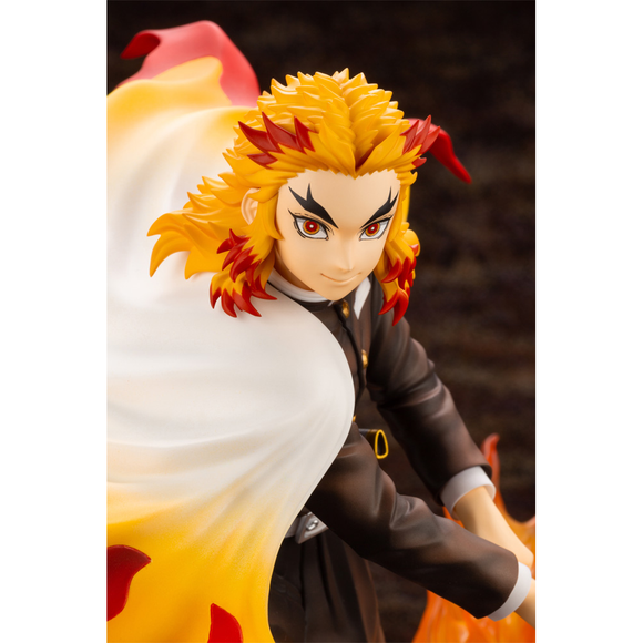 KOTOBUKIYA ARTFX J: Demon Slayer: Kimetsu no Yaiba - Kyojuro Rengoku - Bards & Cards
