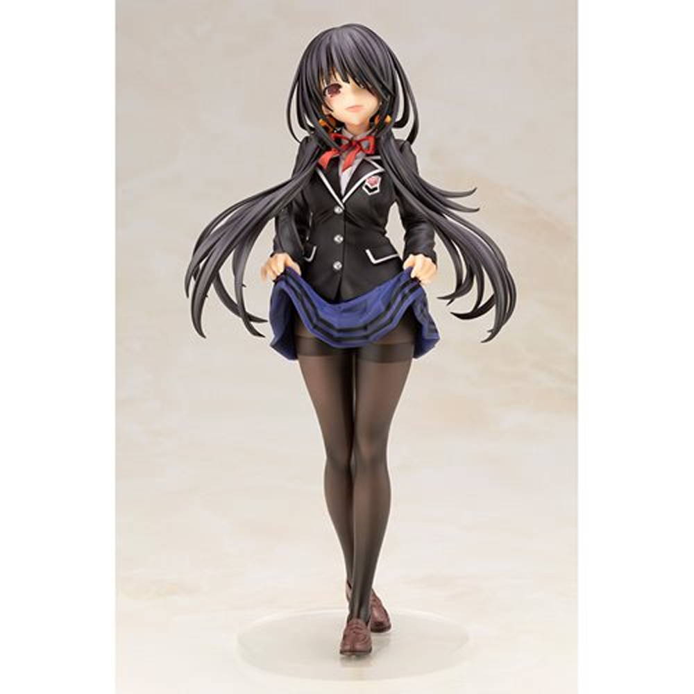 KOTOBUKIYA ARTFX J: Date A Live - Kurumi Tokisaki (School Uniform Ver.) 1/7 Scale Figure - 0