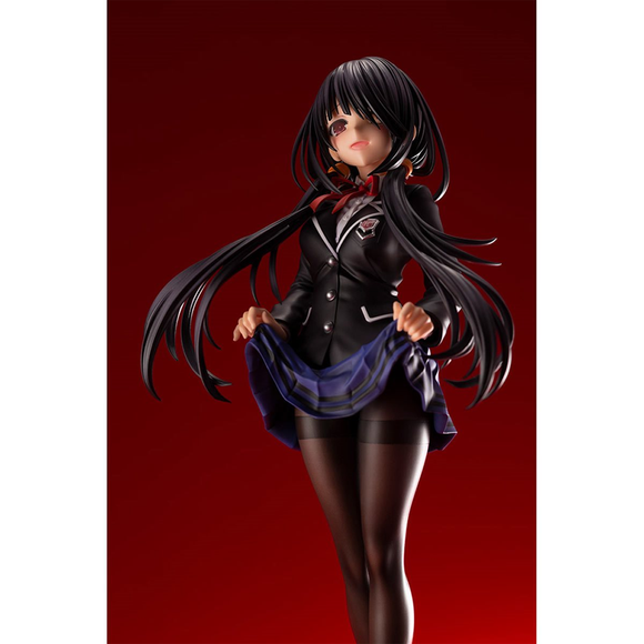 KOTOBUKIYA ARTFX J: Date A Live - Kurumi Tokisaki (School Uniform Ver.) 1/7 Scale Figure - Bards & Cards