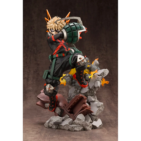 KOTOBUKIYA ARTFX J: My Hero Academia - Katsuki Bakugo (Ver.2) 1/8 Scale Figure - Bards & Cards